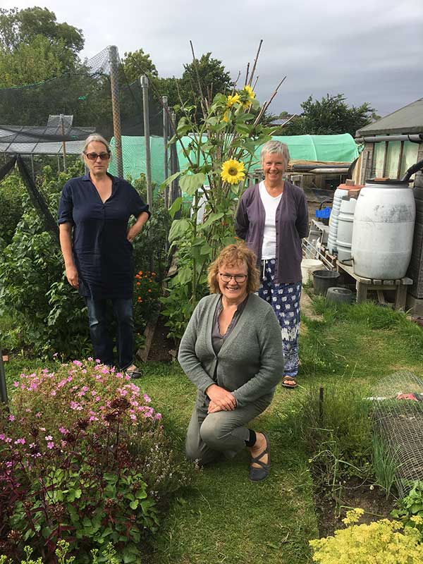 Three of our Allotment Ambassadors Three of our Allotment Ambassadors