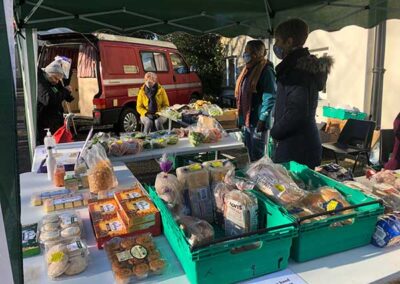 The glut stall at St Swithun's